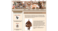 Desktop Screenshot of oldworldcuckoos.com